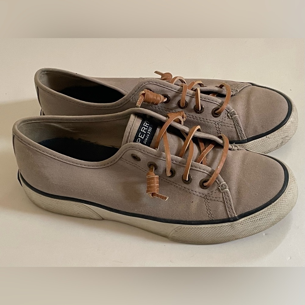 Sherry Top Sider Canvas Sneaker Womens Size 6